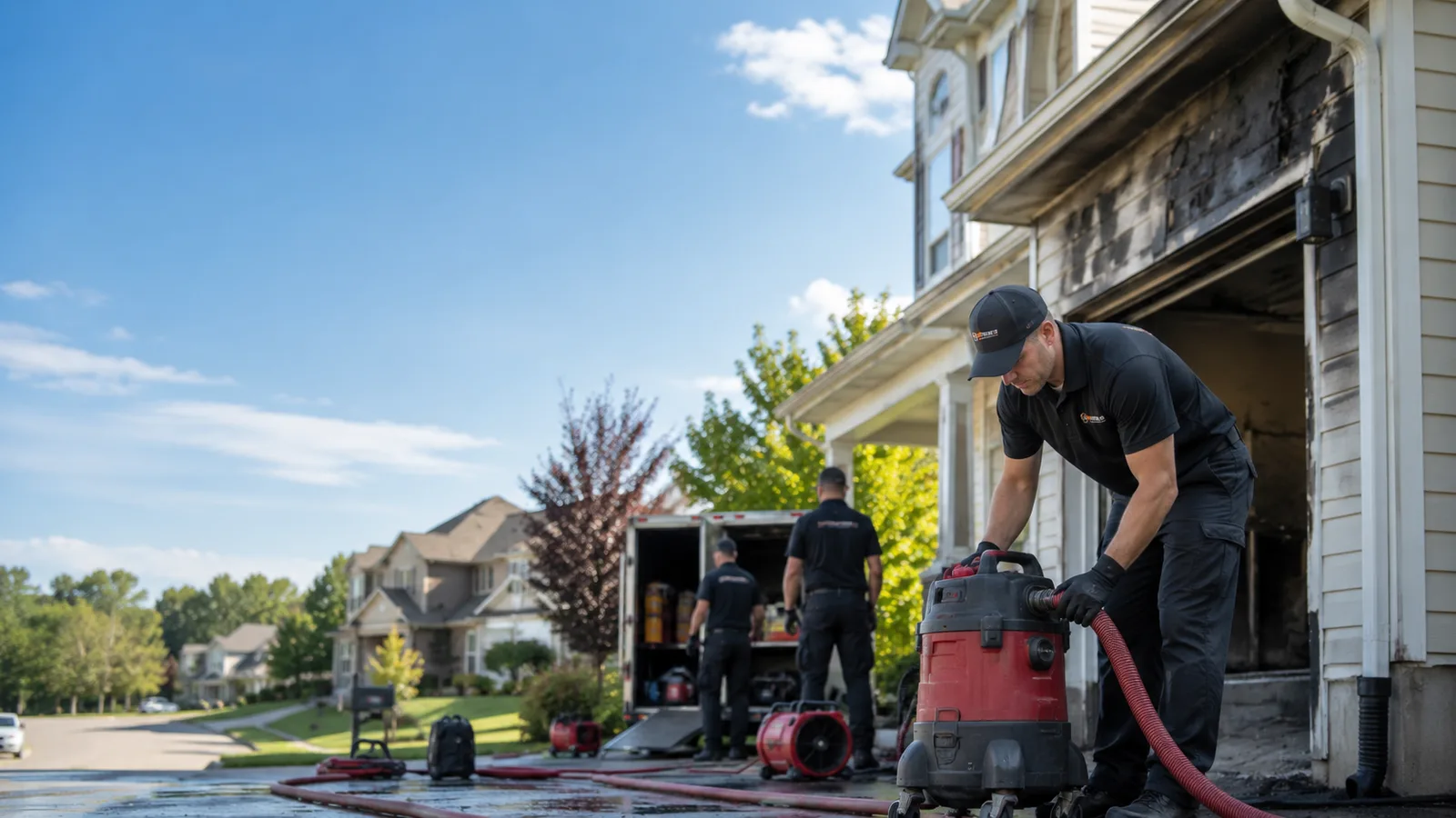 Fire And Smoke Damage Restoration in Transfer, PA near me